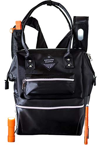 Womens Backpack 24 Features + Built In Personal Safety Gear. Tech Ready, Laptop Bag For Women Is The Best Travel Backpack Tote To Carry On (anti Theft Design) Bodyguard Backpack A Superior Gift Choice