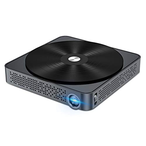 Zmdhly Smart Projector 4k Hd 1080p Ti Dlp Technology Wifi Projector Mini Hdmi Cinema For Home Theater,7500mah Battery,best Gift