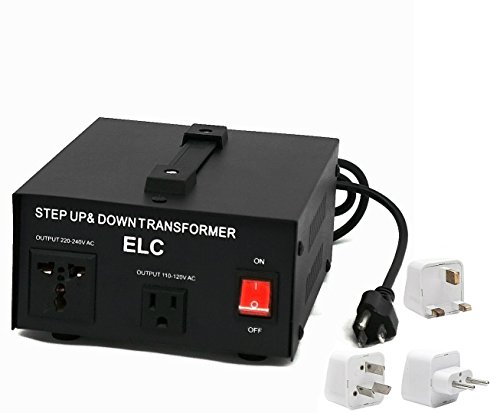 1000 Watt Best International Power Voltage Converter Transformer Step Up/down 110v/220v With Worldwide Uk/us/au/eu European Plug Adapter 2 Outlets