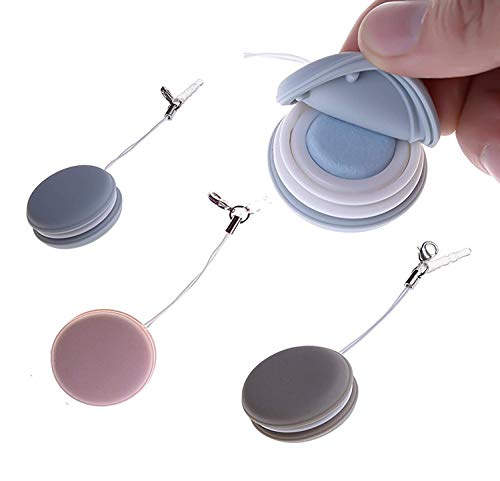 2pcs Macaron Screen Cleaner Cleaning Keychain Wipes With Dustproof Plug, Washable And Reusable Soft Brush Cleaning Tool Best For Eyeglasses Sunglasses Lens Camera Mobile Phone Pendant(random Color)