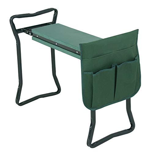 Best Direct Deals Foldable Garden Kneeler And Seat With Bonus Tool Pouch Portable Stool Eva Pad Folding Bench Stool