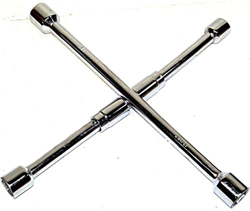 (best Tools) Folding Lug Wrench Sae Cross Wrench Tire Nut Remover 11/16", 3/4", 13/16, 7/8".