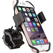 Best Universal Bicycle & Motorcycle Cell Phone Holder Stationary (non Moving) Or Rotation.great For Using Gps & Streaming Music Bluetooth Mount Iphone 7,8,plus & All Samsung Galaxy Note & Smartphones
