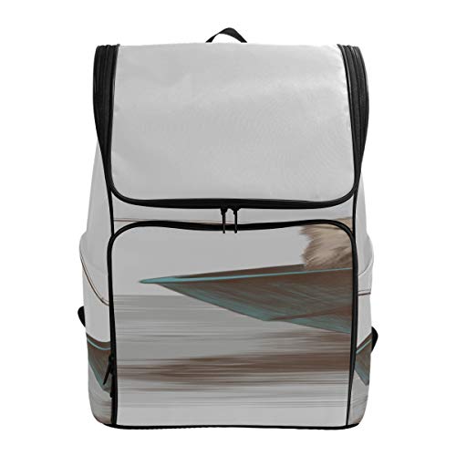 Brown Bear Standing In The Wood Best Bookbag Womens Travel Bag Hiking Backpack Women Hiking Cooler Bag Fits 15.6 Inch Laptop And Notebook Sport Bags For Kids Travel Backpack