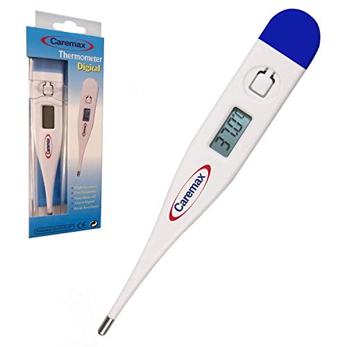Caremax Thermometer For Oral Rectal Armpit & Underarm, For Baby Kids & Adult Best Medical Digital Quick Reading Fever Body Termometro For Infant Kid Babies Children And Pets Fda Approved