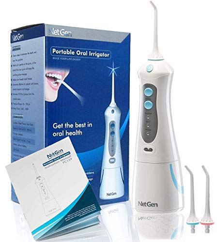 Cordless Water Flosser For Best Cleaning Of Teeth Gums Professional Dental Oral Irrigator, Ipx7 Waterproof Flosser With 3 Modes, Portable With Rechargeable Batteries,jet Flosser For Home/travel/gift