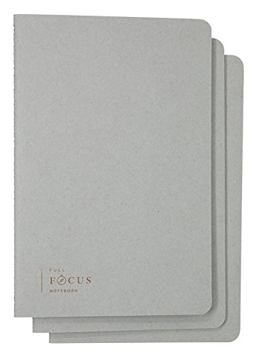 Full Focus Notebook By Michael Hyatt (pack Of 3) A Spacious Notebook To Capture Your Best Ideas And Silence Distraction 64 Ruled Pages Softcover