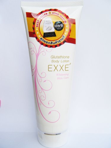 Glutathione Arbutin Exxe' Body Lotion Whitening Radiant Skin Care Reduce Dark Spots 7 Oz.***best Seller (hwb Awards 2013)***