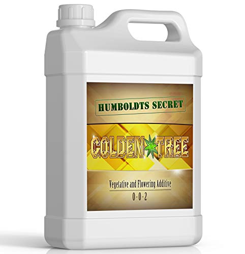 Golden Tree: Best Plant Food For Plants & Trees Yield Increaser Plant Rescuer Excelurator All In One Concentrated Organic Additive Vegetables, Flowers, Fruits, Lawns, Roses, Tomatoes & More
