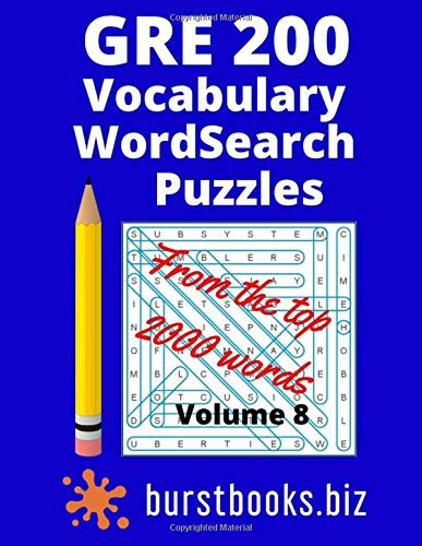 Gre 200 Vocabulary Word Search Puzzles: Best Gre Vocabulary Book