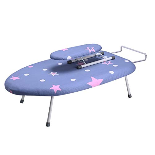 Ironing Board Covers Small Home Foldable Multi Functional Ironing Hanger Best Gift (color : Blue, Size : 603619cm)