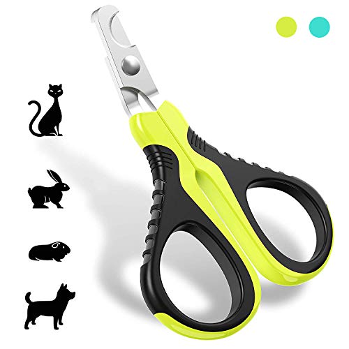 Jofuyu Updated 2020 Version Cat Nail Clippers And Trimmer Professional Pet Nail Clippers And Claw Trimmer Best Cat Claw Clippers For Rabbit Puppy Kitten Kitty Guinea Pig Small Dog Sharp, Safe