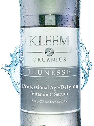Kleem Organics Vitamin C Serum For Face With Hyaluronic Acid & Vitamin E | Natural Anti Aging Face Serum | Best Anti Wrinkle Facial Serum | Acne Spot Treatment And Dark Spot Corrector For Face [1 Oz]