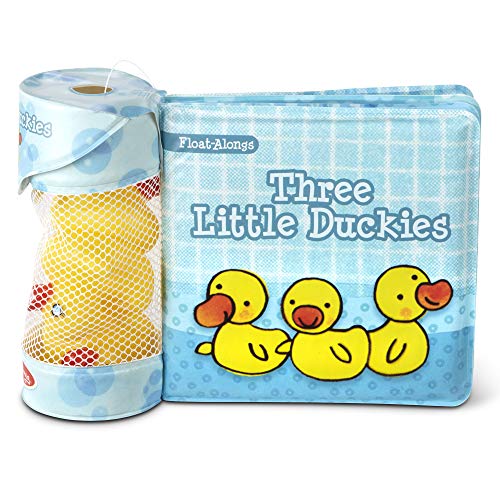Melissa & Doug Children's Book Float Alongs: Three Little Duckies (bath Book + 3 Floating Duck Toys), Great Gift For Girls And Boys Best For Babies And Toddlers, 3 Month Olds, 1 And 2 Year Olds