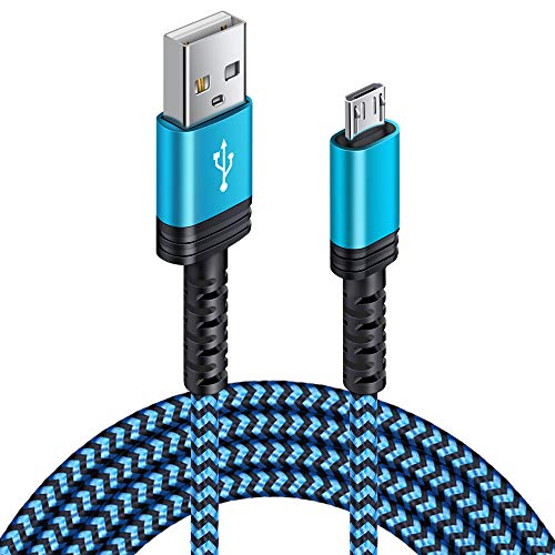Micro Usb Cable 6.6ft Long, Ailkin Best Replacement Usb To Micro Usb Android Cord Fast Charging For Kindle Fire Tablets And Kindle E Readers [newest Kindle Paper White, Hd, Hdx, 7, 8, 10, Etc.]