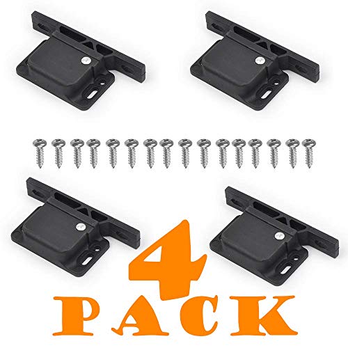 Premium Quality Grabber Catches 10 Lb 4 Pack Created For Rv Cabinet Latches Baby Safety Cabinet Locks Rv Drawer Latches Pantry Door Best Catches For Camper Drawer Latches Push To Close