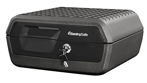 Sentry Safe 302 Ultimate Fireproof And Waterproof Chest T05970 – Ul Classified 1/2hr Protection/etl Verified 1/2hr Digital Media Protection – Best Fireproof Fire Resistant Storage Box With Key Lock