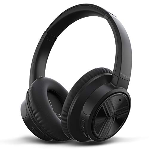 Treblab E3 Ultra Hd Over Ear Wireless Headphones, Active Noise Cancelling, Bluetooth 5.0 | Premium Softest Materials, 50h Battery W/type C, Hd Microphone, Best For Sports Workout, Gym, Travel, Work