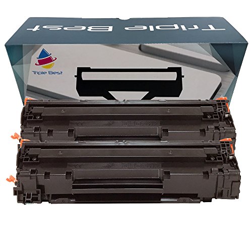 Triple Best Set Of 2 Cf279a Black Compatible Laser Toner Cartridge For The Replacement Of Hp Cf279a ( Hp 79a ) Black Toner Cartridge For Hp Laserjet Pro M12w M12a Mfp M26nw Mfp M26a Printers