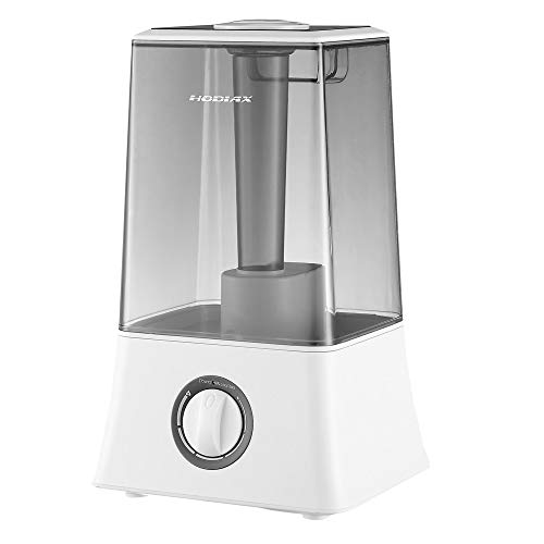 U Drive Cool Mist Humidifier Premium Humidifying Unit With Visible Water Tank, Whisper Quiet Operation, Auto Shut Off Best For Kids Baby Office Bedroom Gym Home, 4.5l (grey)